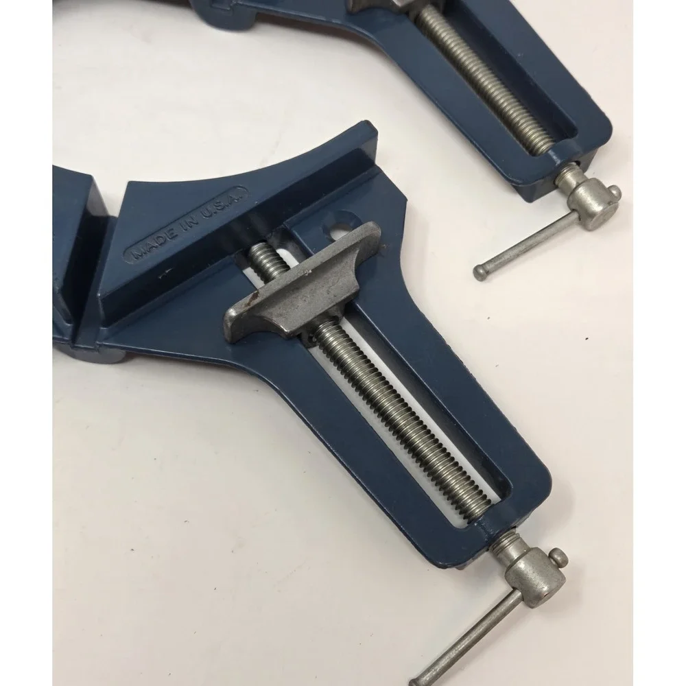 Lot Of (2)‎ Vintage Stanley No. 83-404 Miter Angle Clamp Corner Woodworking Tool